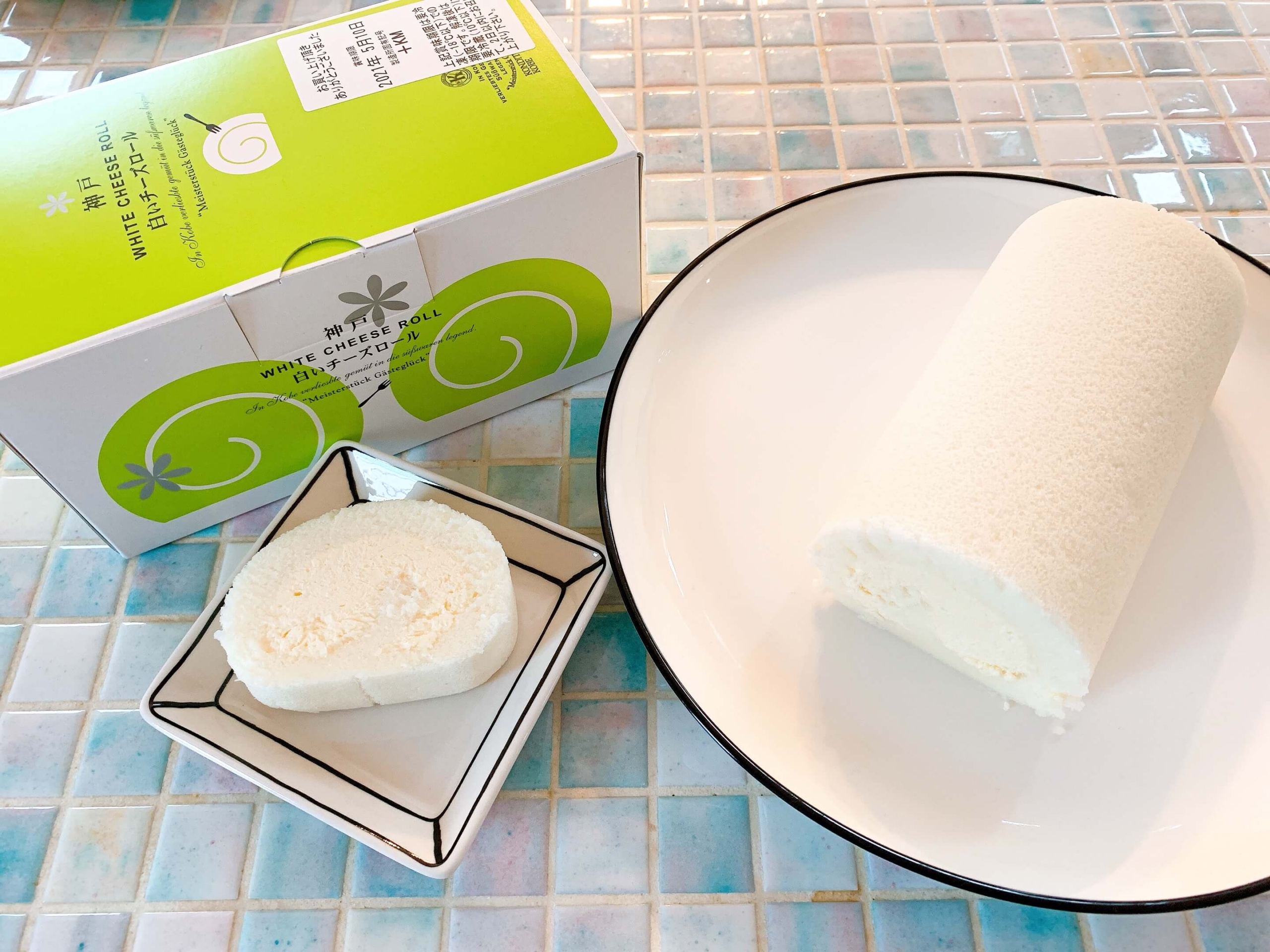 おいしさを叶えた黄金比ロールケーキ！しっとり&ふわもち『神戸 白い